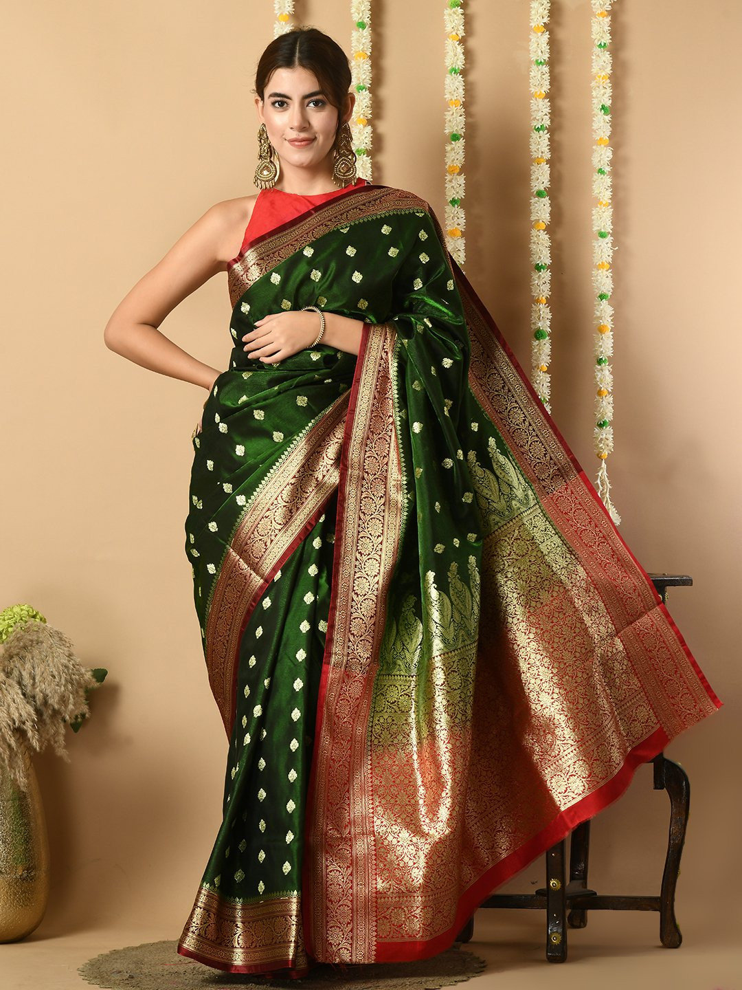 Satin Silk Saree
