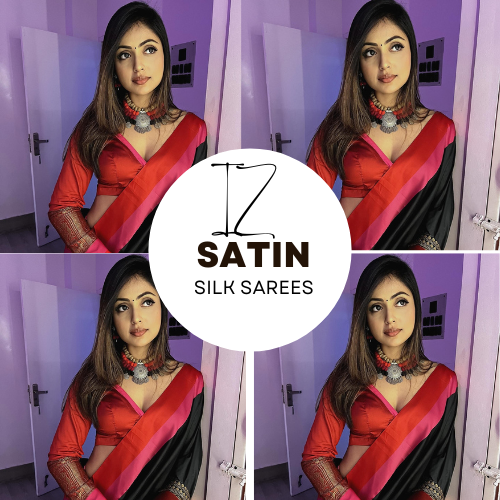 Satin Silk Saree